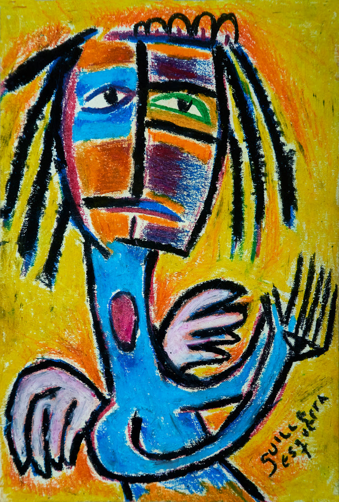 Guille Esquerra Original Cuban Art for Sale Arte Cubano