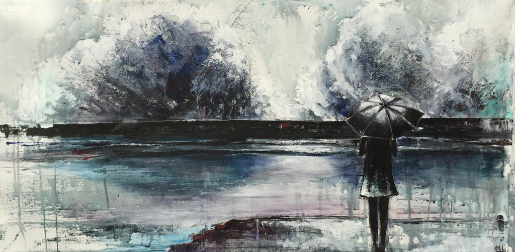 Adonis Toled Torres MUJER CON SOMBRILLO Cubanocanadian Cuban Art Arte Cubano