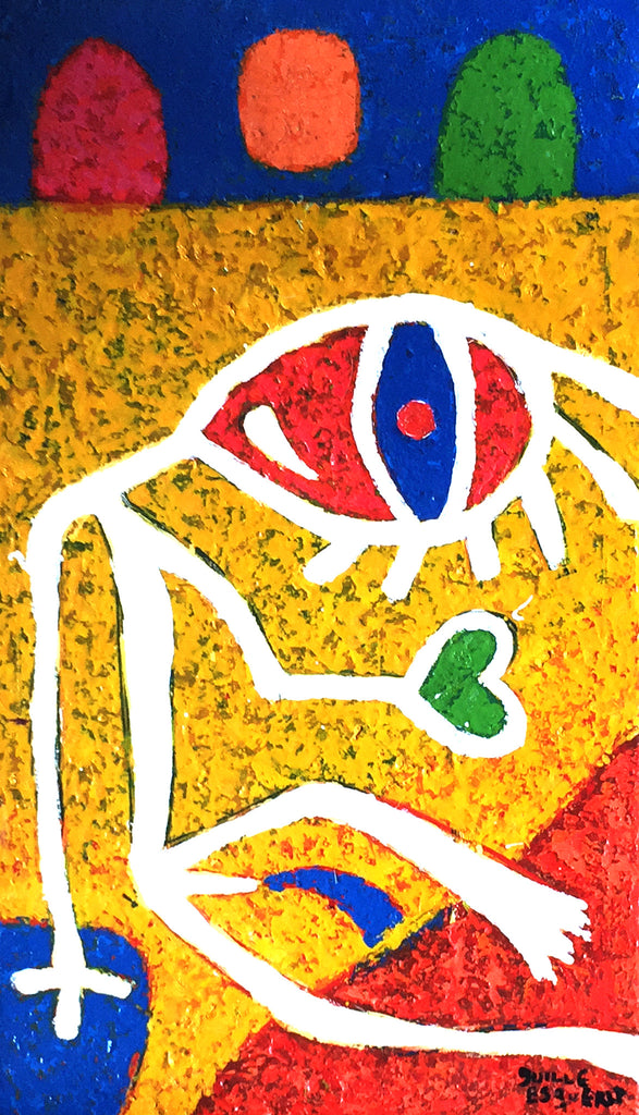 Guille Esquerra Angel El Mar Rojo Cubanocanadian Cuban Art Arte Cubano