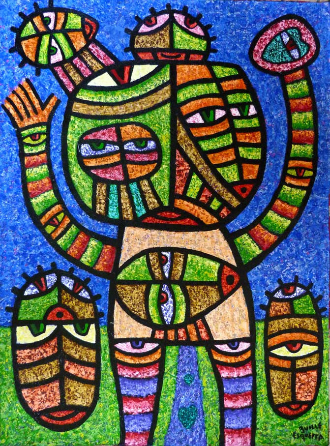 Welcome Home Guillermo Esquerra Diaz Original Cuban Art Arte Cubano