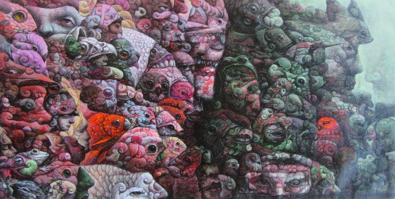 cuban monsters Sea Creatures" Yidier Llanes Rodríguez Cuban Art Arte Cubano – CUBANOCANADIAN CUBAN ARTWORK
